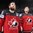 COLOGNE, GERMANY - MAY 20: Canada's Ryan O'Reilly #90, Chad Johnson #30 and teammates look on during the national anthem after a 4-2 semifinal round win over Russia at the 2017 IIHF Ice Hockey World Championship. (Photo by Andre Ringuette/HHOF-IIHF Images)

